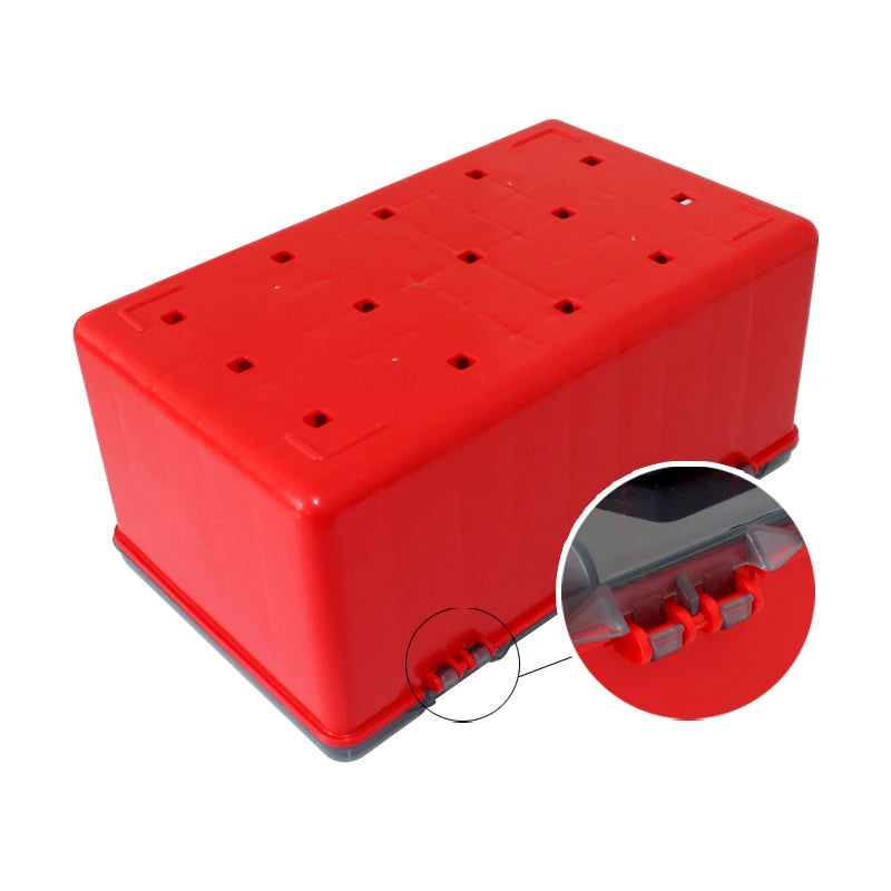 Fishing Storage Boxes | Minnow & Squid Jig Hard Bait Container | Sea Egi Box Plastic Organizer for Lure Tools - Tackle Storage Case