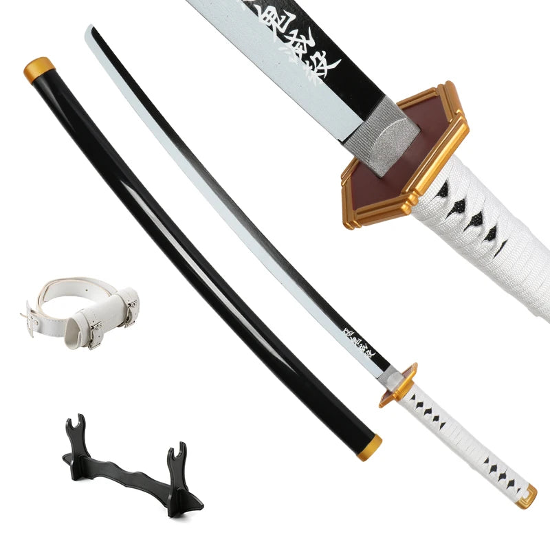 Japanese Anime Demon Slayer Samurai Katana Sword 104cm – Muichirou & Tanjirou Christmas Gift