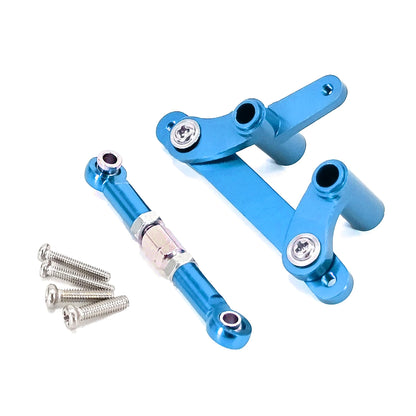 SCY Upgrade Metal Parts — Front & Rear Suspension, Wheel Hubs, Bearings, Steering Rod, Aluminum Components for 16101, 16102Pro, 16104, SG116, Q130