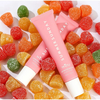 Summer Lip Moisturizing Balm - 15ml Nourishing Lip Care for Smooth Lip Lines and Daily Makeup Hydration