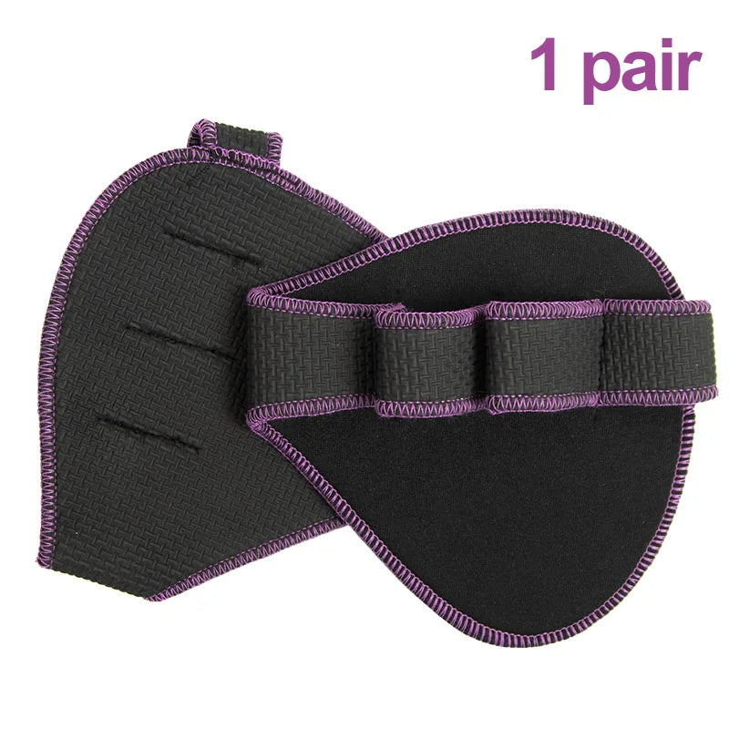Half-Finger Gym Fitness Gloves – Palm Protectors for Weightlifting, Dumbbell Grips & Workout Training