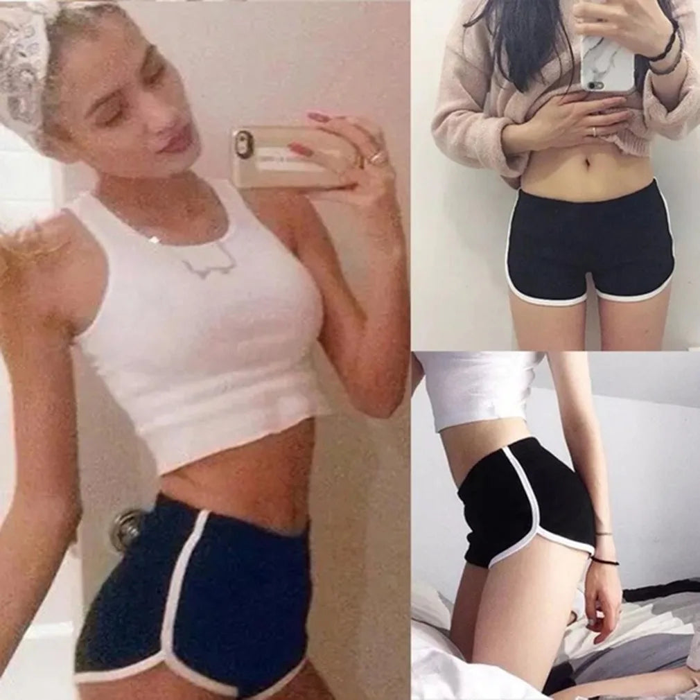 Women’s Sports & Fitness Shorts – Casual Gym, Yoga, Running, Cycling Hot Pants