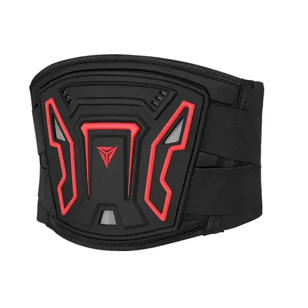 Adjustable Motorcycle Waist Protector Belt – Breathable Motocross & Cycling Safety Back Support Guard for Riders