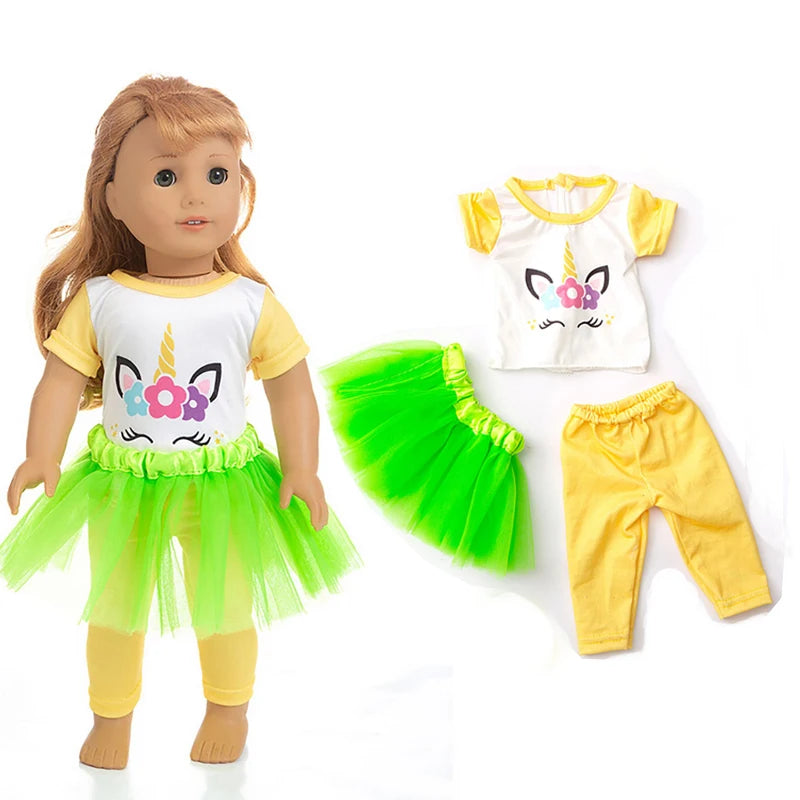 18-Inch Girl Doll Winter Coat – Jacket Outfit for 43cm Newborn Baby Dolls