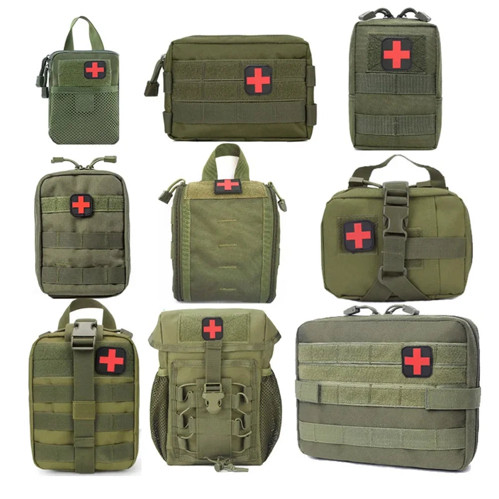 IFAK EDC Waist Bag - Outdoor Emergency Tool Kit and First Aid Kit for Hunting, Camping, and Survival