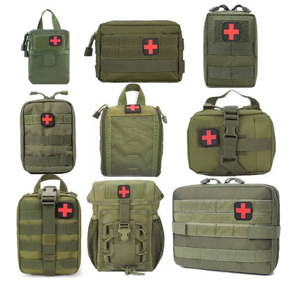 IFAK EDC Waist Bag - Outdoor Emergency Tool Kit and First Aid Kit for Hunting, Camping, and Survival