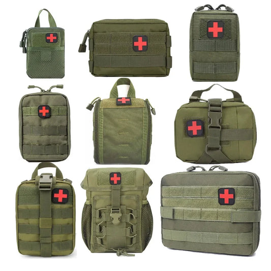 IFAK EDC Waist Bag - Outdoor Emergency Tool Kit and First Aid Kit for Hunting, Camping, and Survival