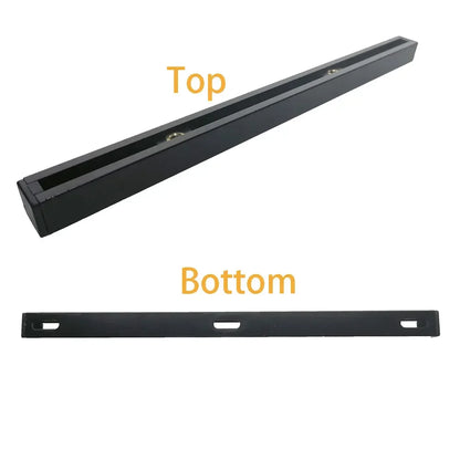 30cm/55cm Kayak Boat Aluminum Alloy Slide Track Rail – Canoe Bracket Mount, Anchor Deck Cleat, Trolley Fitting