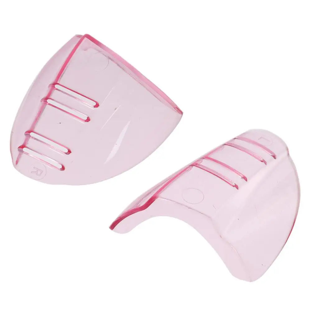 Safety Eye Glasses Side Shields — Clear Flexible Protective Side Covers for All Eyeglasses & Goggles