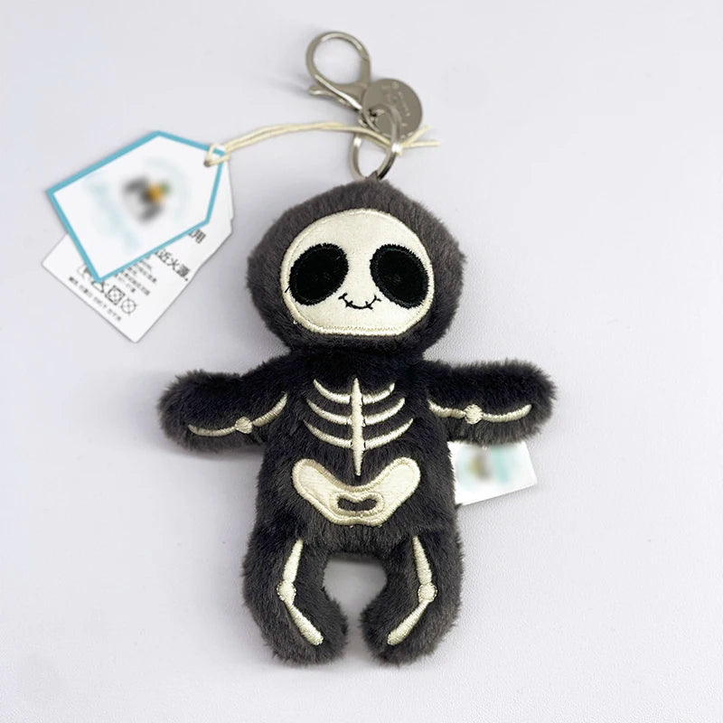 Cute Golf Ball Plush Keychain - Grape Jellyfish Hippo Elephant Bag Charm Mini Plush Toy Collection