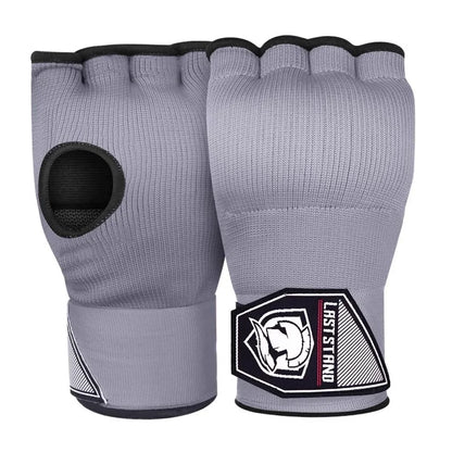MMA Half-Finger Gel Boxing Gloves - Muay Thai Sanda Training Inner Gloves with Wrist Strap