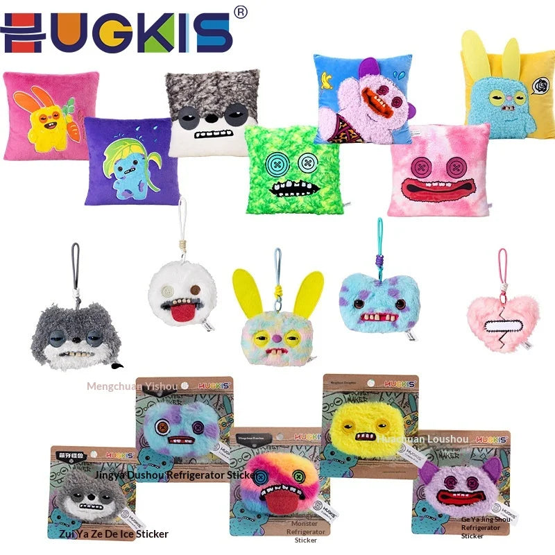 Hugkis Fuggler Plush Monster Toy - Funny Ugly Rabbit Stuffed Doll Pendant Gift