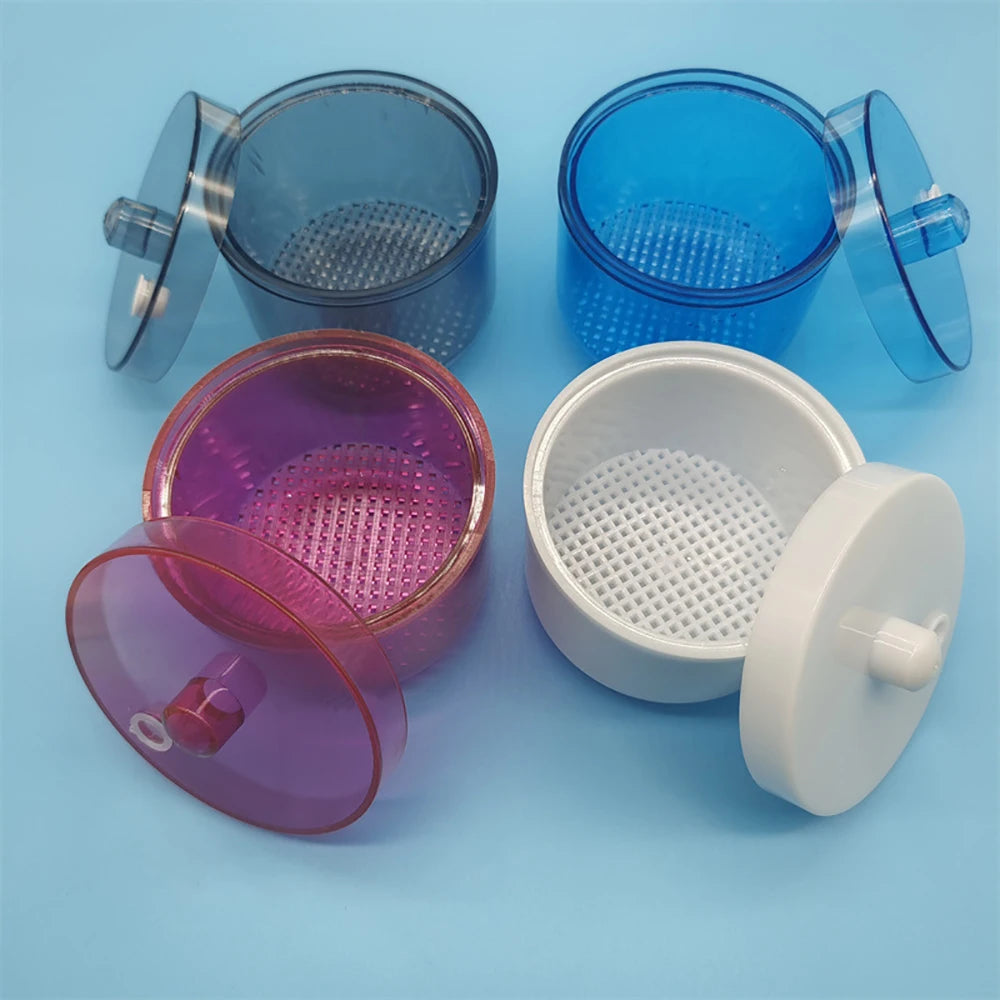 Dental Burs Disinfection Box - Sterilization Tank for Dentist Needle & Dentistry Tools