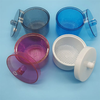 Dental Burs Disinfection Box - Sterilization Tank for Dentist Needle & Dentistry Tools