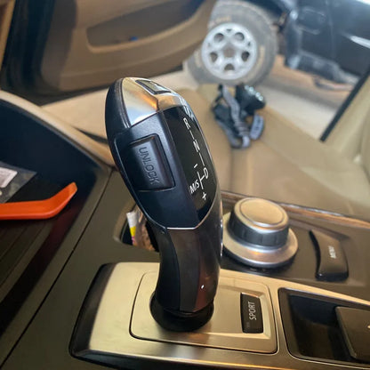 BMW Gear Shift Unlock Button Cover Sticker – Interior Trim Protection for 1–7 Series, X3–X6 (F20–F16 Models)