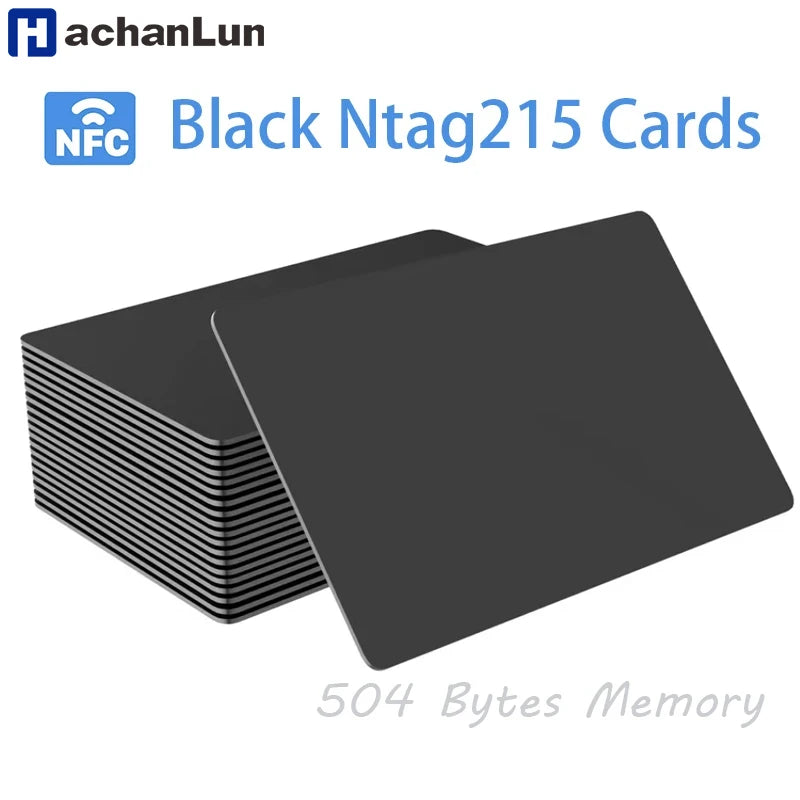 NTAG215 NFC Cards - Blank Waterproof RFID Tags 13.56MHz for TagMo