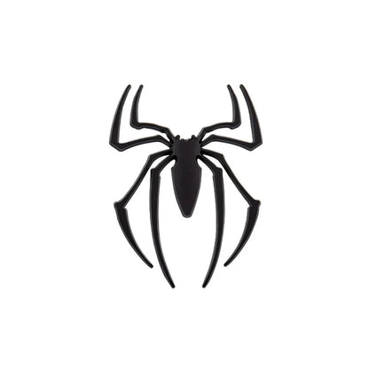 3D Metal Spider Car Sticker - Chrome Auto Emblem Badge for Exterior Styling & Vehicle Decoration