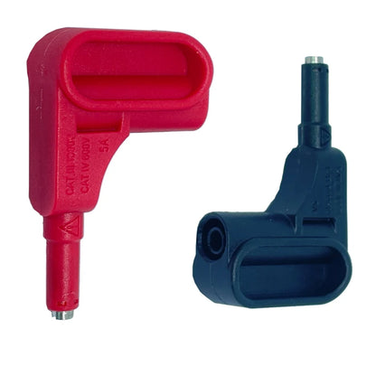 Magnetic Test Probes - Back Probe Leads for Digital Multimeters and Megohmmeters, Quick-Connect Set