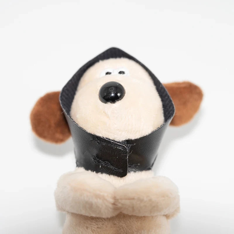 Fluffy Plush Puppy Car Ornament - Cute Dashboard, Windshield Wiper Rod & Interior Decor Accessory