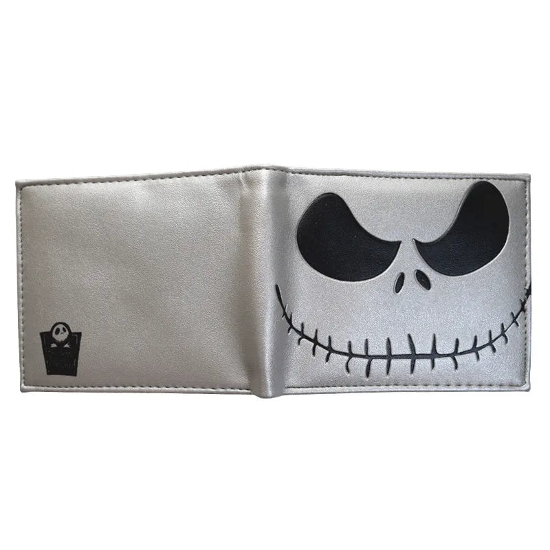 The Nightmare Before Christmas PU Leather Wallet — Credit Card Holder Purse with Coin Pocket, New Arrival