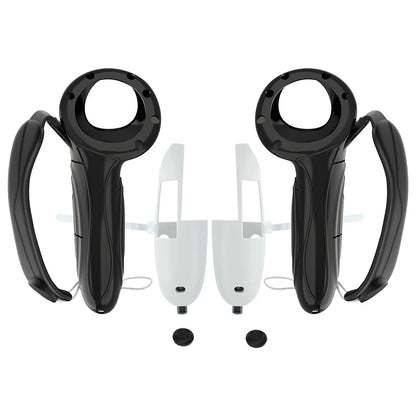 Handle Control for Meta Quest 3S – Strap Controller Grip with Battery Open Touch & Bumper Shelf Accessory