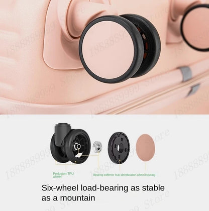 Kids Ride-On Suitcase with 360° Wheels & TSA Lock – Lightweight Cabin Luggage for Boys and Girls