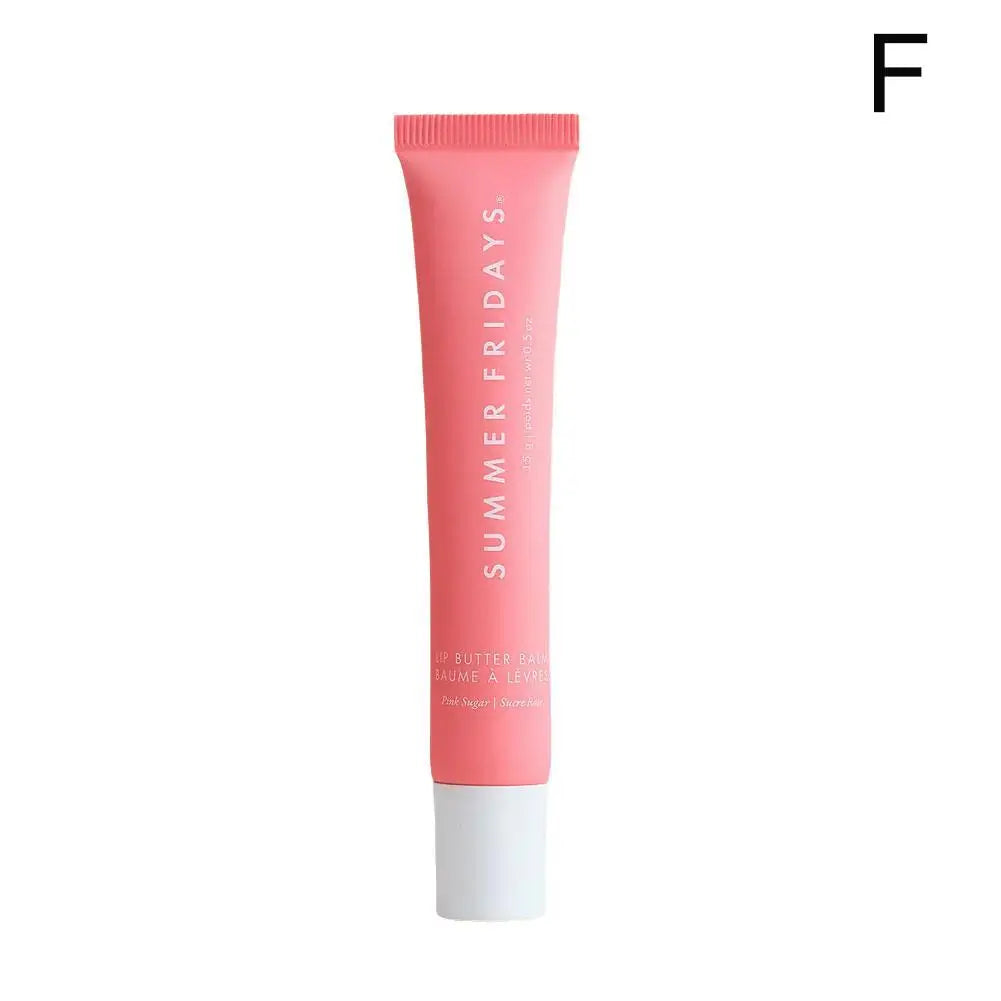 Summer Fridays Vanilla Beige Lip Balm Set – Moisturizing Lip Gloss & Transparent Lipstick with Soft Tube & Mirror