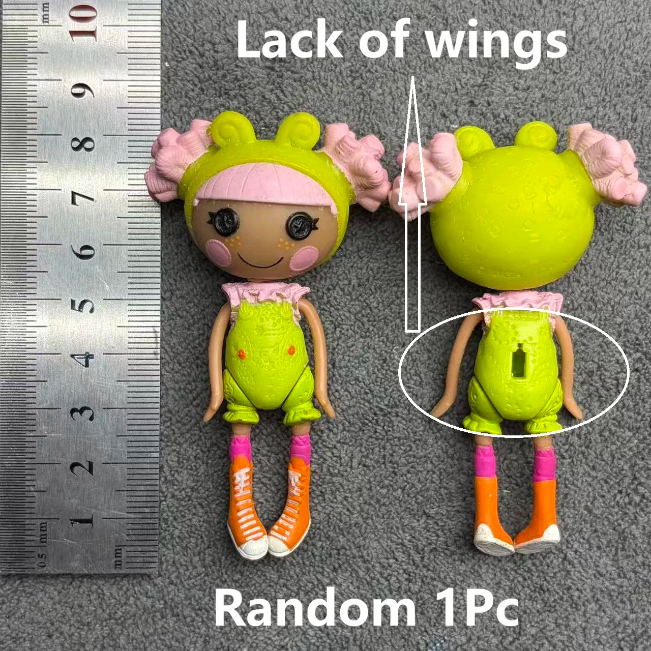 Lalaloopsy Little Sister & Pet Dolls - 8–10cm PVC Holiday Gift Collectible Toys