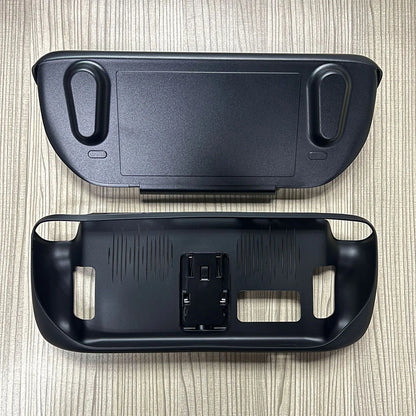 Back Cooling Cover with Sliding Shell for Steam Deck — Hard Protective Case with Kickstand Gaming Accessory
