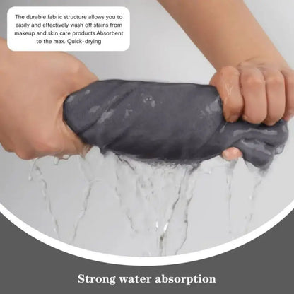 U-Shaped Soft & Absorbent Beauty Towel – Ultra-Fine Fiber Quick-Dry Facial Towel for Salon & Spa Use