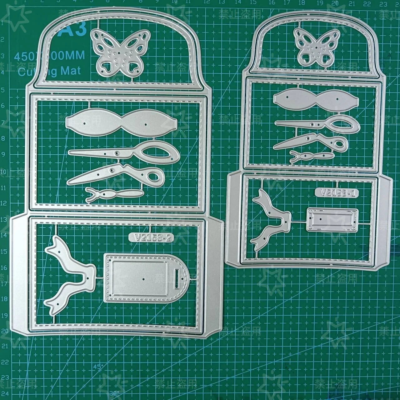 Alarm Clock Clear Stamps & Metal Cutting Dies Set – DIY Scrapbook Embossing Tools for Card Making, Paper Craft & Album Decoration (April 2026 New)