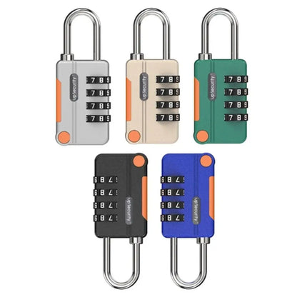 New Concept 4-Digit Combination Lock – Anti-Theft Zinc Alloy Padlock for Travel Luggage & Suitcases