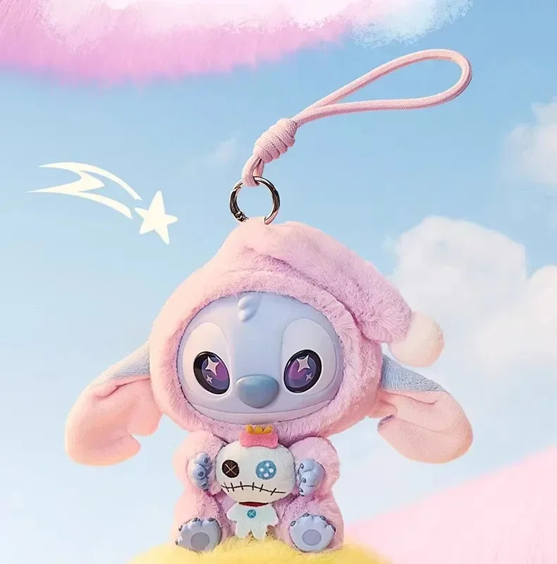 Miniso Disney Stitch Vinyl Blind Box – 'Eat Something Before Sleep' Series Mystery Bag Pendant Toy, Cute Collectible Gift for Adults