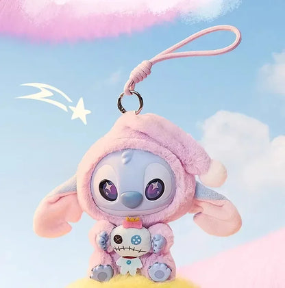 Miniso Disney Stitch Vinyl Blind Box – 'Eat Something Before Sleep' Series Mystery Bag Pendant Toy, Cute Collectible Gift for Adults