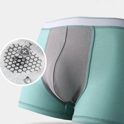 MiiOW Men’s Cotton Boxer Shorts – Breathable Graphene Antibacterial Underwear, Comfortable Men’s Panties & Boxer Trunks