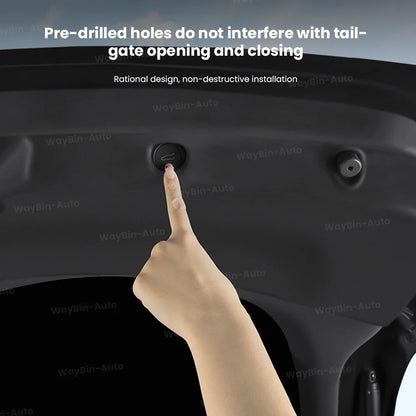 Tesla Model Y 2025+ Juniper TPE Floor Mats – Waterproof Anti-Slip Full Set Car Accessories