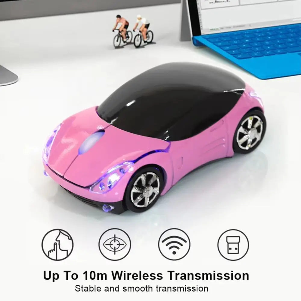 2.4G Wireless Optical Mouse 1600 DPI – Portable USB Mouse for Mac, Windows PC & Tablet, Ideal for Gaming & Office Use