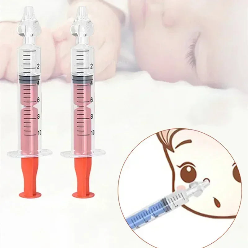 Silicone Baby Nasal Aspirator - Reusable Nose Cleaner and Nasal Irrigator for Infants and Children