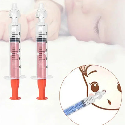 Silicone Baby Nasal Aspirator - Reusable Nose Cleaner and Nasal Irrigator for Infants and Children