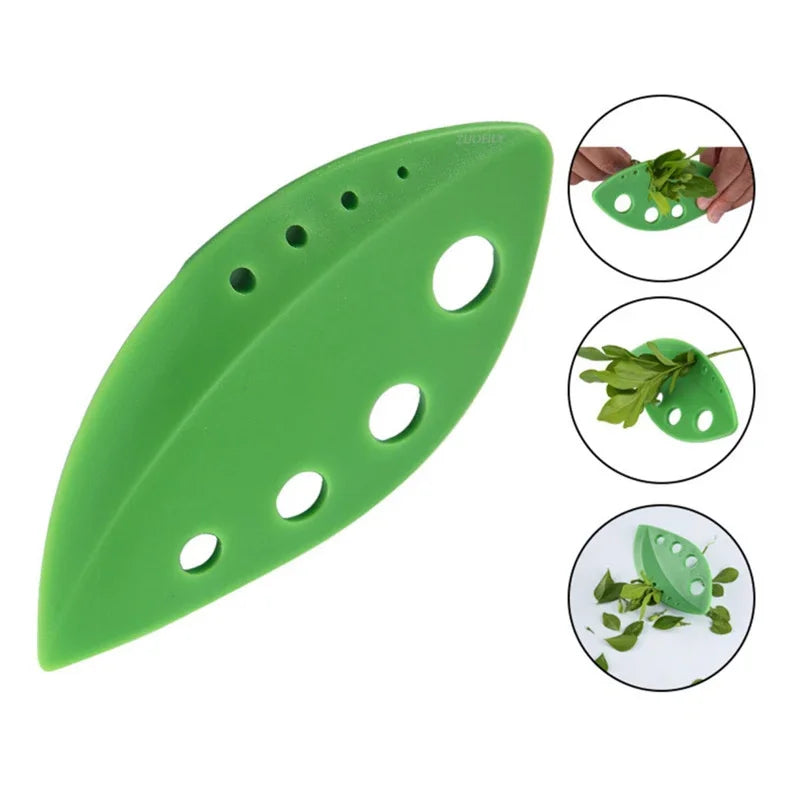 1Pc Vegetable Herb Stripper Tool - Portable Kale, Oregano, Parsley, Cilantro Leaf Remover Comb for Kitchen