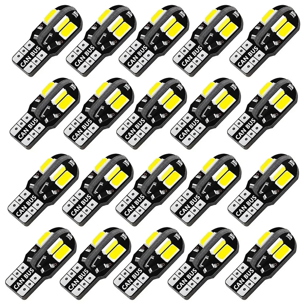 T10 W5W LED Canbus Car Bulbs - 10/20PCS Interior Light Upgrade for Land Rover Discovery Defender Freelander