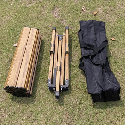 Outdoor Camping Storage Bag - Canvas Tent Pole Organizer Pouch for Travel, Picnic & Hiking Gear