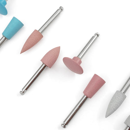WELLCK Dental Silicone Grinding Heads – 12/10pcs Teeth Polisher for Low-Speed Dental Tools & Lab Use