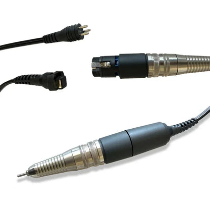 UP200 Electric Nail Drill Handpiece – 35,000 RPM 3-Pin Core Manicure & Pedicure Machine Handle