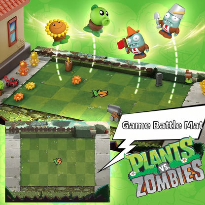 Plants vs Zombies Dave's Surprise House Toy Set – Collectible Figures with Interactive Play Features for Kids Gift