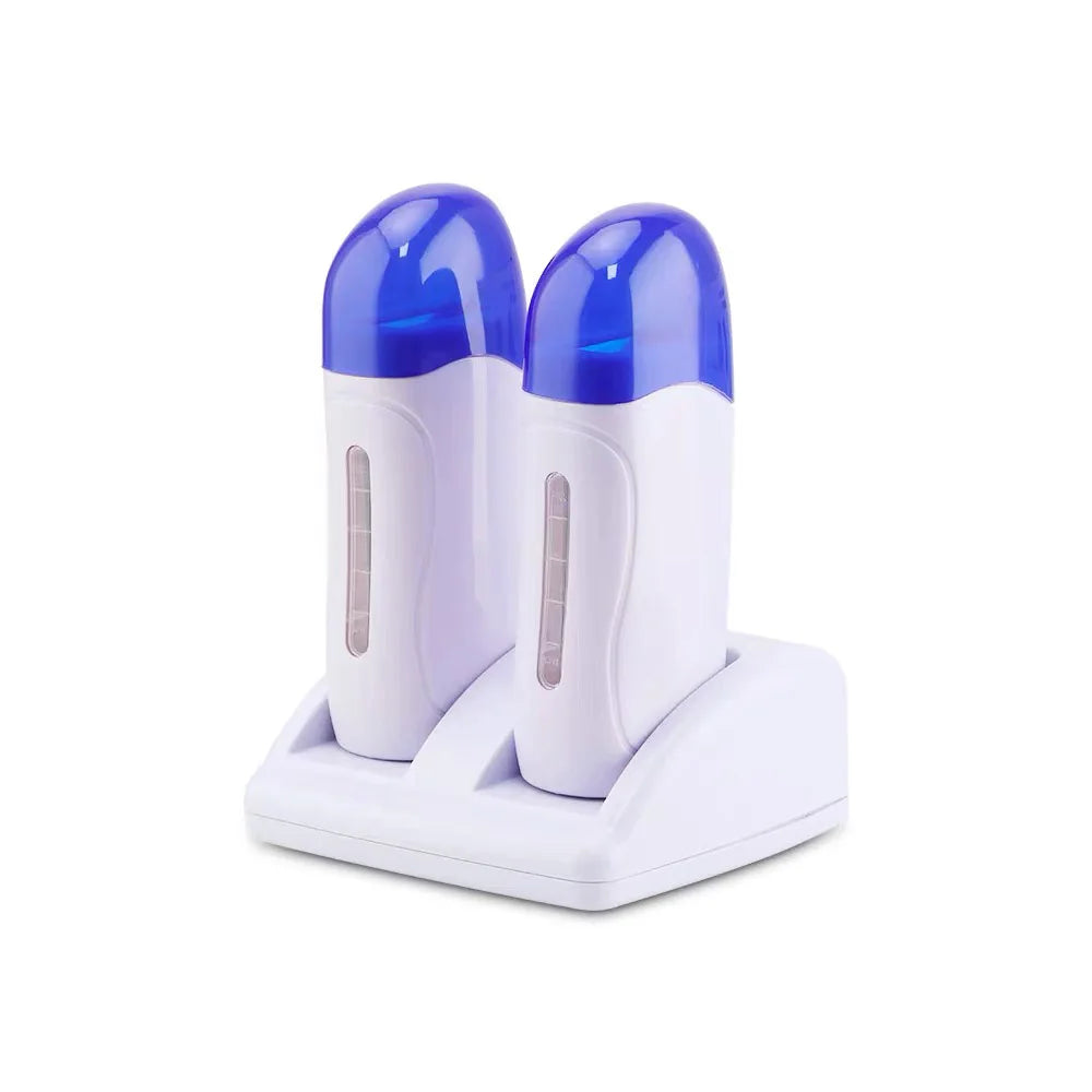 Double Roll-On Wax Warmer – Efficient Hair Removal Machine for Arms, Legs, Face & Body