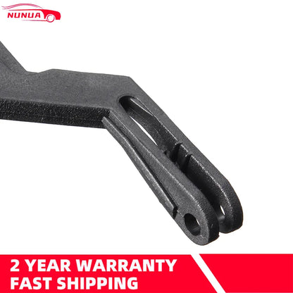 2Pcs Hood Release Rod Lock Clips - Black Bonnet Latch Handle Replacement for VW Volkswagen Passat B5/B5.5 1998-2004