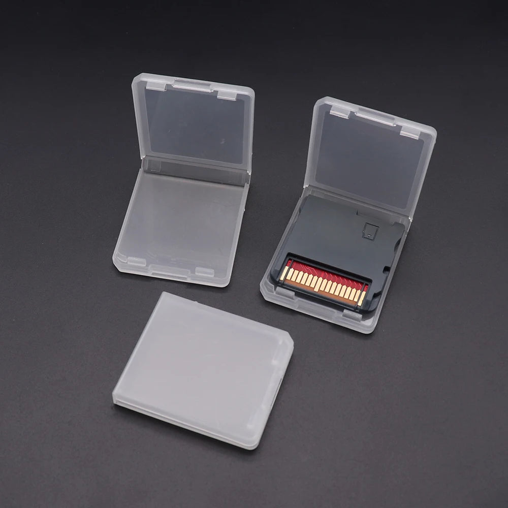Clear Plastic Game Cartridge Cases - Dustproof Storage Boxes for Nintendo New 3DS, New 3DS LL, NDS & DSi