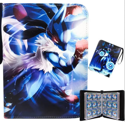 NEW Pokémon Card Album — 400pcs Binder Zipper PU Leather Storage Book for Anime Card Game Collection