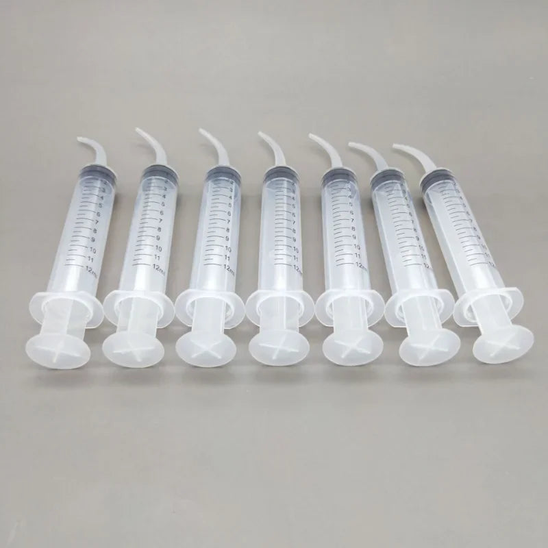 12ML Ear Cleaner Washer Syringe - Rubber Tube Earwax Cleaning Removal Tool - Ear Cleaner Health Care